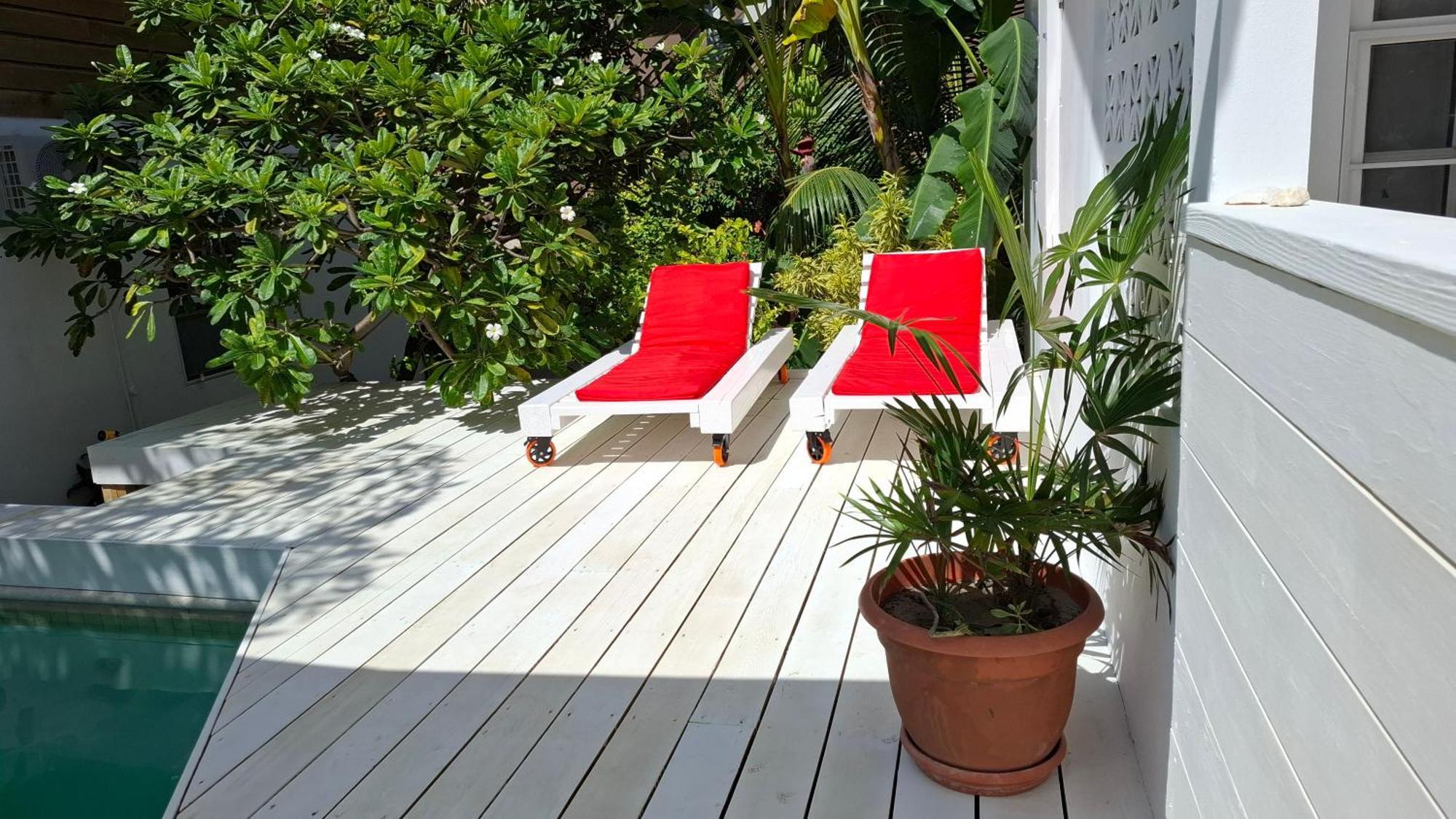Amanda'S Place Green Studio - Pool And Tropical Garden Caye Caulker Luaran gambar