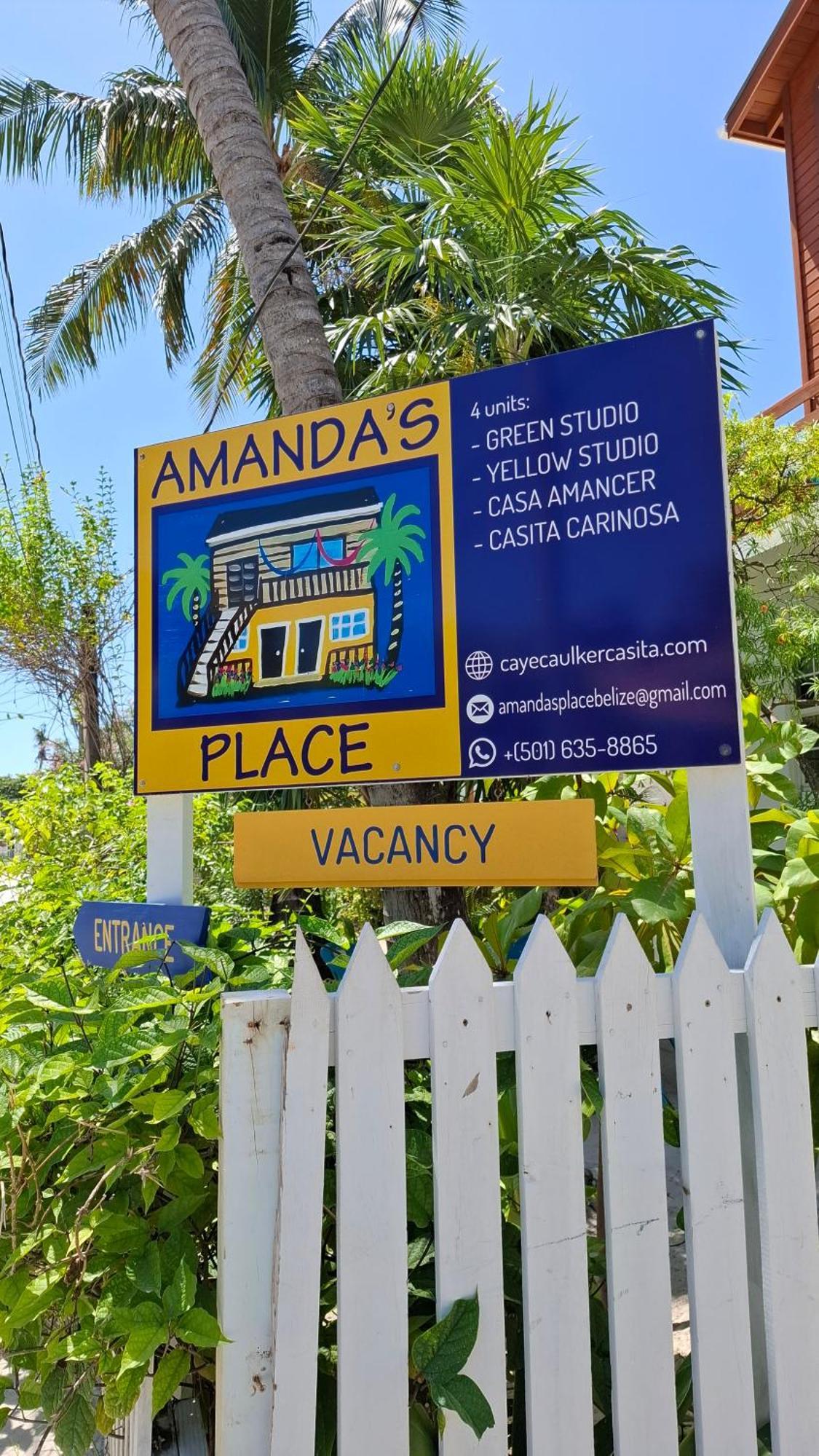 Amanda'S Place Green Studio - Pool And Tropical Garden Caye Caulker Luaran gambar