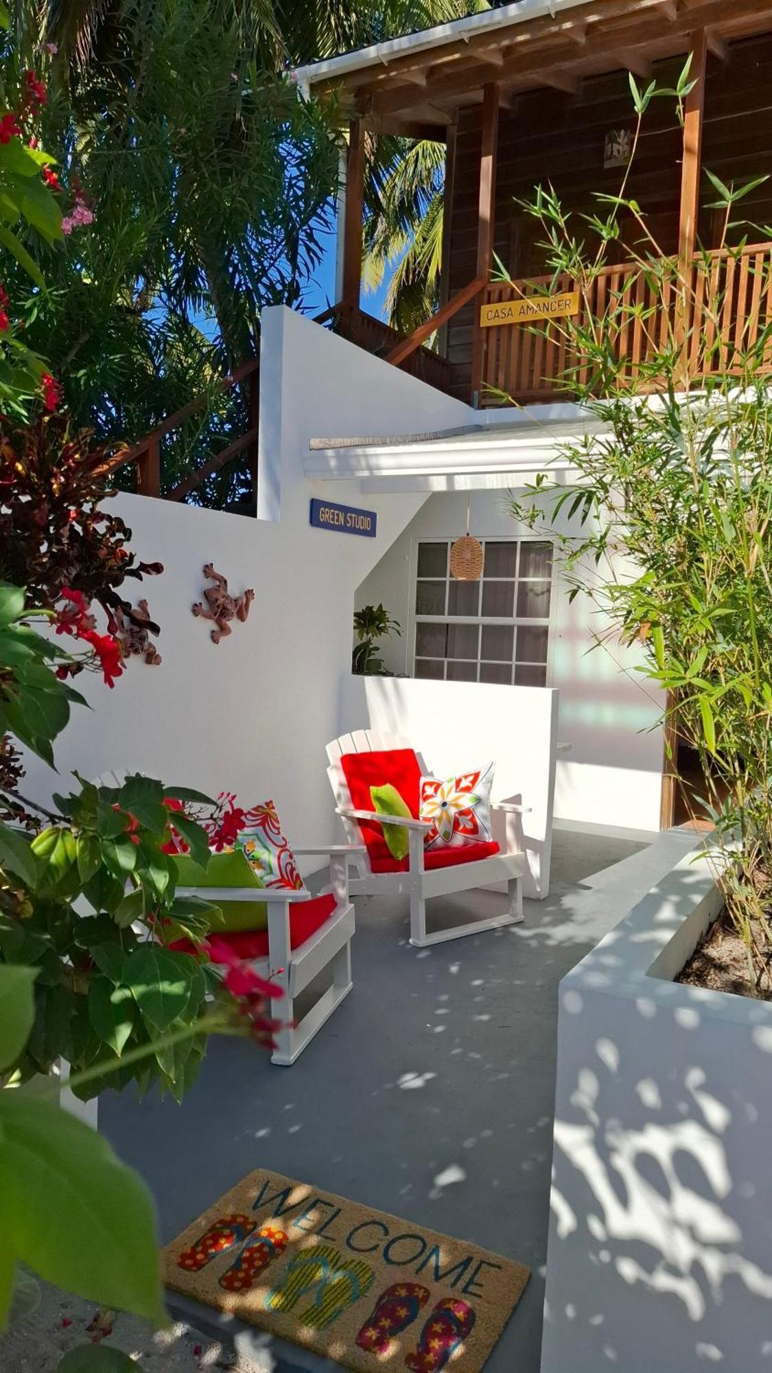Amanda'S Place Green Studio - Pool And Tropical Garden Caye Caulker Luaran gambar